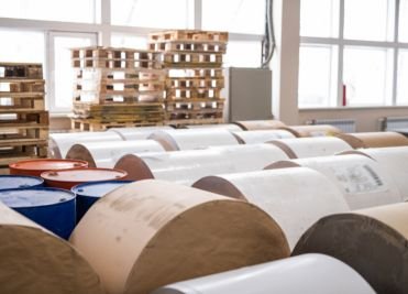 Waste paper for paper and board manufacturing mills